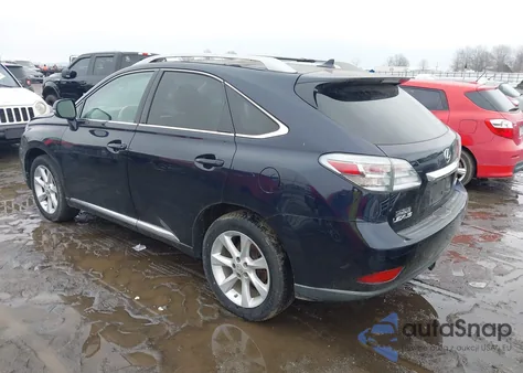 2010 Lexus Rx 350 from USA, damaged, VIN 2T2BK1BA4AC061563